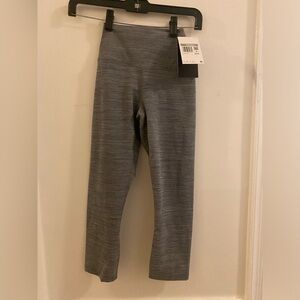 Nike Women's Heather Gray High-Waist Dri Fit Leggings